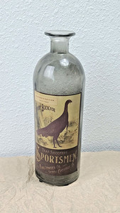 Vampire Diaries Franchise Glass Sportsman Bottle Prop Set Decoration (Box #343)