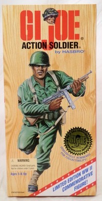 1996 GI Joe WWII 50th Anniversary Action Soldier African American