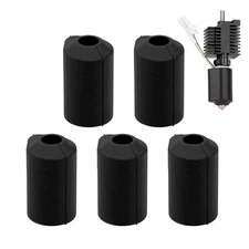 K2 plus Combo Silicone Socks, Olzzdda 3D Printer Hotend 6 Pcs Silicone Cover, He