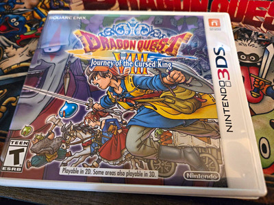 Square Enix Dragon Quest VIII Journey of the Cursed King 3DS Manual T 2017