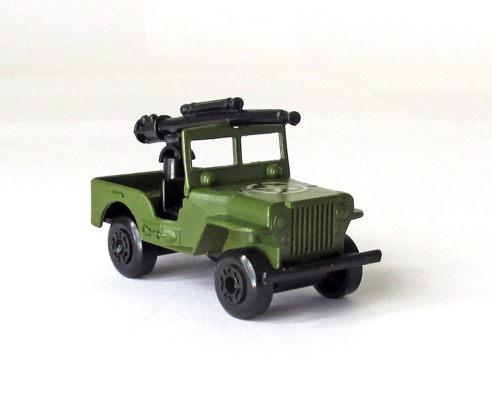 Vintage Lesney Matchbox Superfast #38 Army Jeep NEAR MINT 1976 - Image 2 of 4
