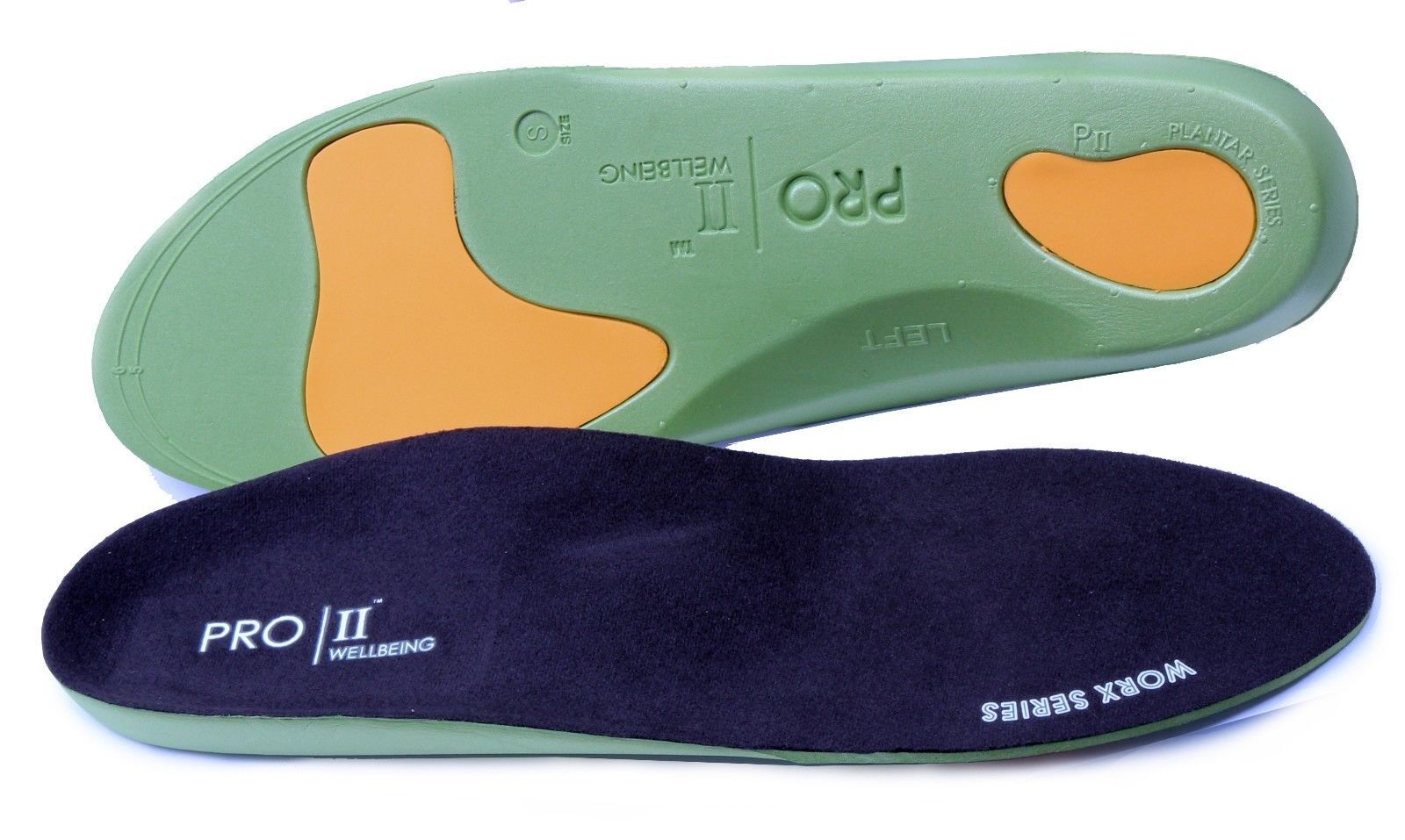 Pro11 Wellbeing Orthotic worx insoles, Arch Support,Work Boots plantar ...