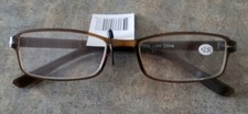 Plastic Framed Reading Eye Glasses Brown Frame 2.50 Strength K76