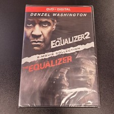 The Equalizer 1 & 2: Movie Collection (DVD + Digital, 2-Disc Set) ~New Sealed