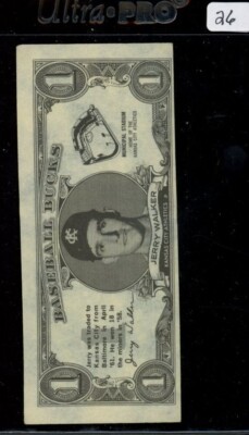 1962 Topps Baseball Bucks Jerry Walker A's 26 LOOK! SV
