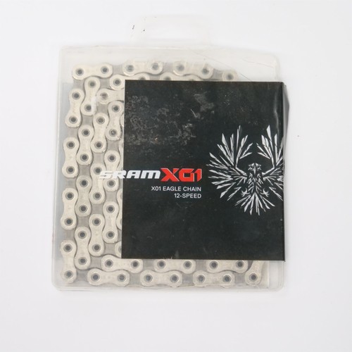 SRAM X01 Eagle Chain 12 Speed 126 Links Silver Bike