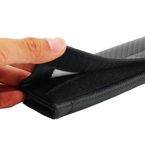 Ford 2pcs Car Seat belt Safety Straps, Shoulder Safety Carbon Fiber Cushion Pads - Picture 3 of 4