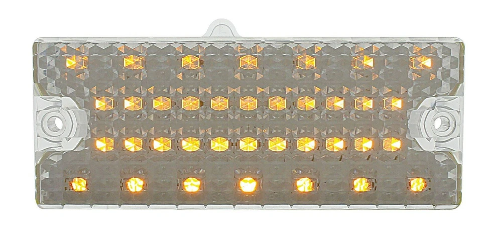 Chevy C10 GMC 1969-1970 camioneta pickup lente LED transparente/ámbar luz de estacionamiento mano izquierda Foto 4 de 4