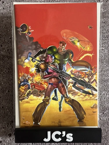 THE MOON IS FOLLOWING US #1 PASQUALE FERRARA VIRGIN VAR LT 300 COA TOPSHELFCOMIC