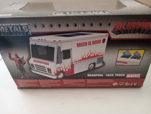 Marvel Deadpool, Taco Truck + Funko Pop #775 Barista Deadpool, NIB - Picture 5 of 12