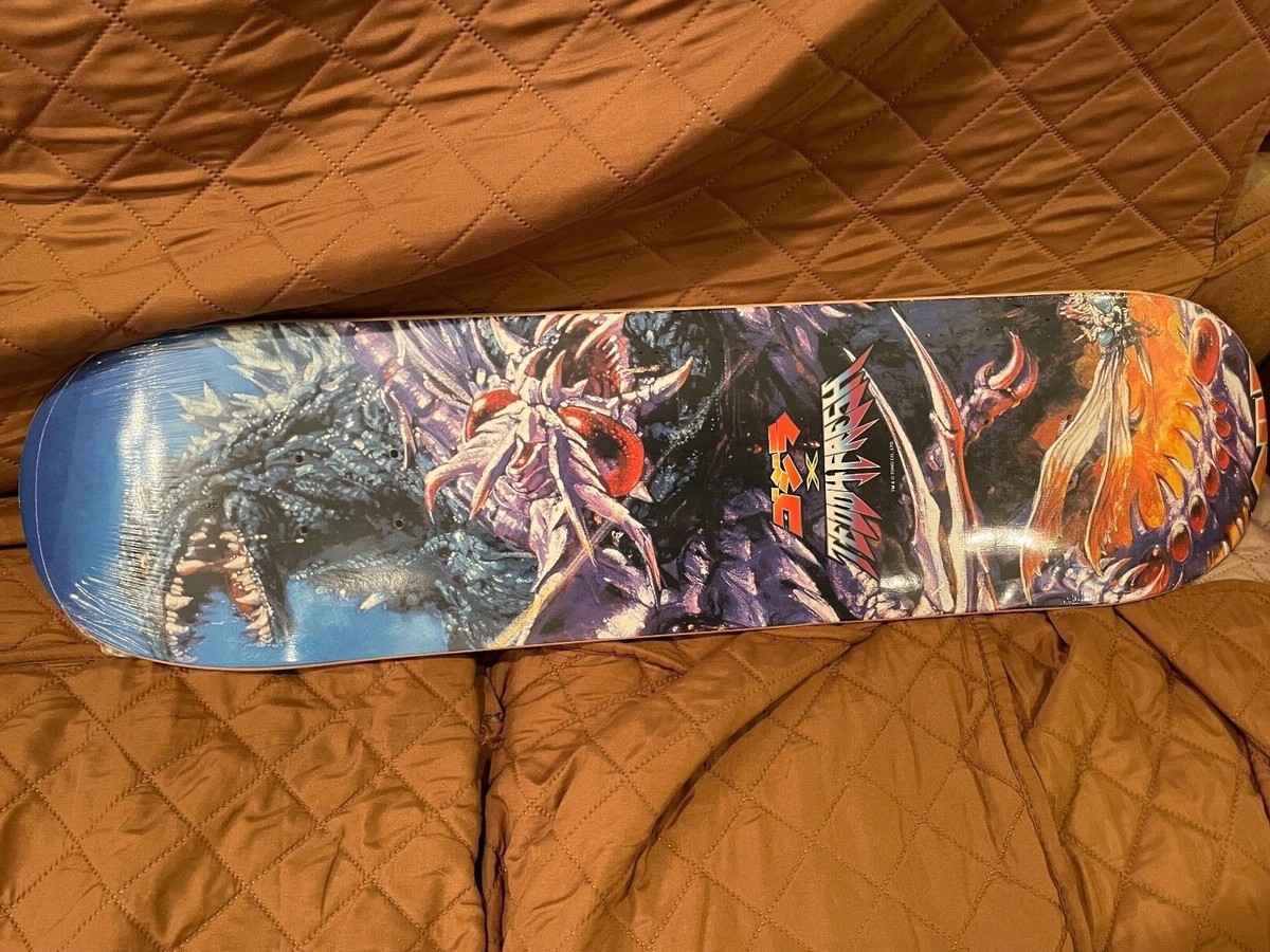 Teddy Fresh Godzilla Skateboard Deck Skate Limited Edition Sealed