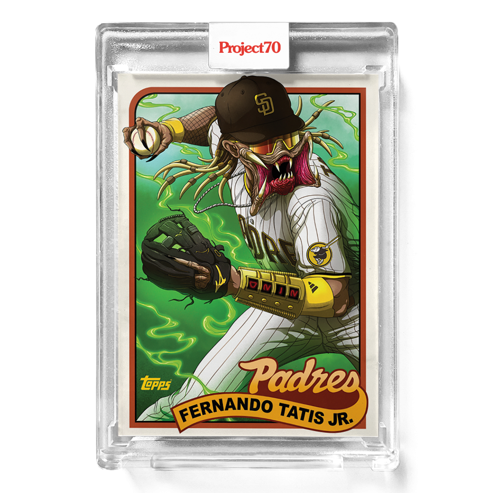 2021 TOPPS PROJECT 70 #411 FERNANDO TATIS JR ALEX PARDEE 2021 TOPPS PROJECT 70 #411 FERNANDO TATIS JR ALEX PARDEE