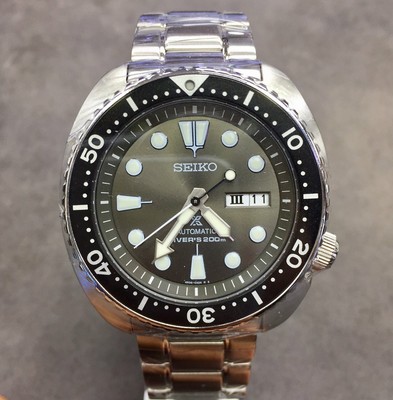 SEIKO Prospex Turtle SRPC23 Automatic 200m Diver Grey Dial New Color  4954628220592 | eBay