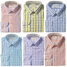 BERLIONI ITALY BOYS SHIRT PREMIUM YARN DYED LUXE COTTON BOYS SIZES 4-16