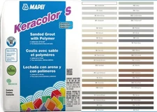 Mapei Keracolor S Sanded Grout 25 lb bags Sanded Mapei, Choose Color