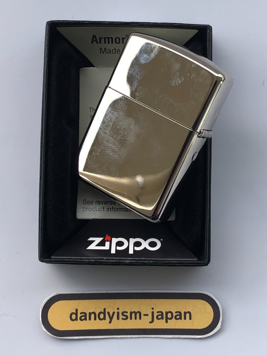 Zippo Lighter Armor Case Titanium Coating Platinum Plating Zippo Lighter Armor Case Titanium Coating Platinum Plating
