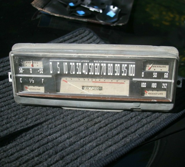 40 1940 Oldsmobile Speedometer & Gauge Cluster Vintage eBay