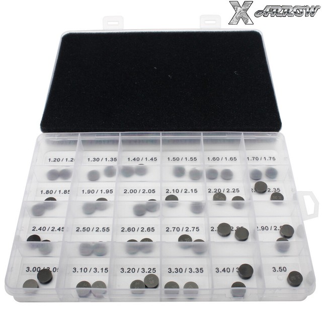 47PCS Valve Shims Kit for Suzuki DRZ400 RMZ450 Hayabusa GSX1300R LTZ400 LTR450 eBay