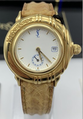 Orologio Yves Saint Laurent Donna Movimento Quarzo 802-04163 Vintage Anni  90' | eBay