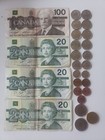 Canada 1973-2000 Notes, coins collection, circulated