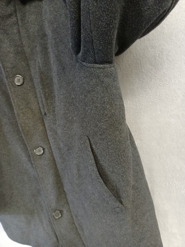 Lauren Ralph Lauren Coat Jacket Mens Size 40R Black Cashmere Wool Quilt Lining - Picture 17 of 19