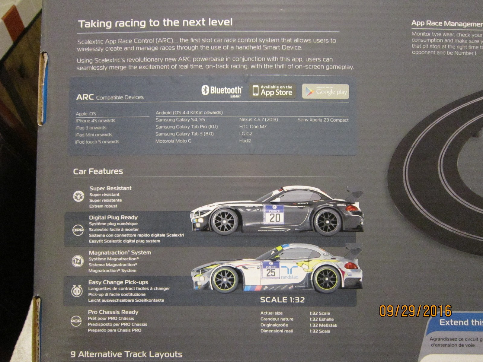 scalextric arc one super gt