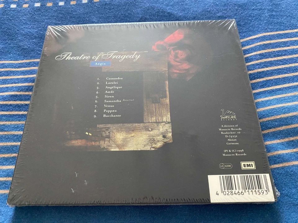 Theatre of Tragedy - Aegis 1998 Erstauflage Digipack noch versiegelt keine Macke - Bild 2 von 2