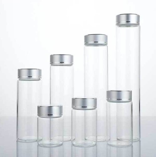 Bulk Buy Empty 5ml-200ml Clear Glass Bottles With Aluminum Silver Line Caps - Picture 42 of 53