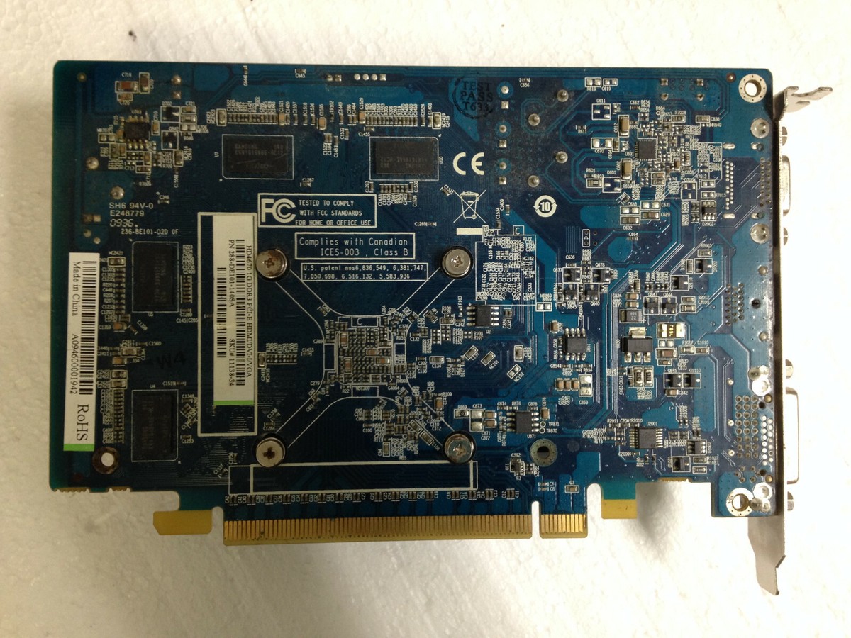 Sapphire ATI Radeon HD 4670 11138-34 P/N 288-DE101-140SA 1GB GDDR3