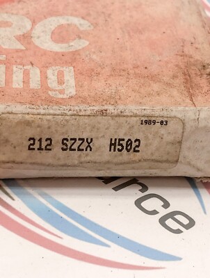 MRC 212 SZZX H502 BEARING | eBay