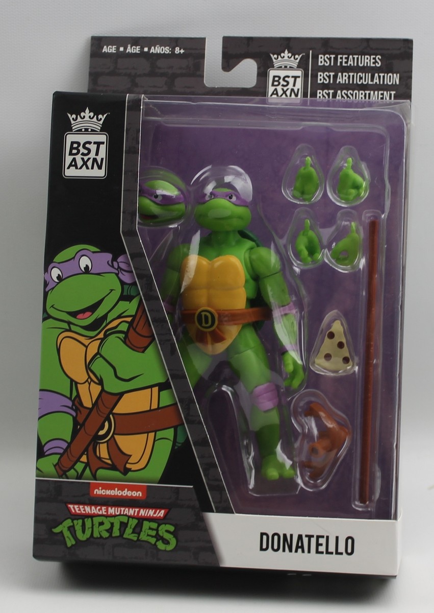 TMNT Donatello Action Figure Teenage Mutant Ninja Turtles BST AXN