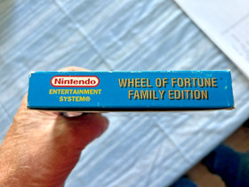 Wheel of Fortune Family Edition NES Nintendo Entertainment System1990 CIB Tested