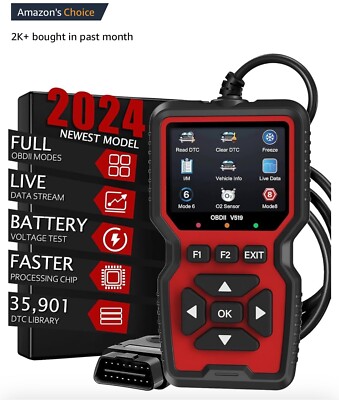 2024 V519 OBD2 Scanner Professional Code Read Engine System Car Diagnostic Tool