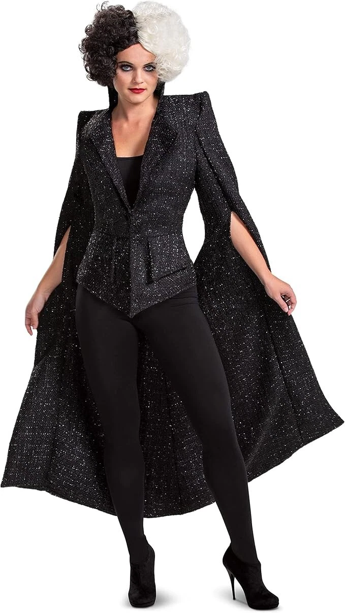 Cruella Live Action Finale Disney Halloween Adult Women Costume