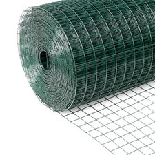 Hardware Cloth 1/2inx8inx20ft Chicken Wire, Green Garden Fence, PVC Coated Me... 1.45 per foot