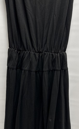 James Perse size US 3 100% Tencel Casual Black Spaghetti Strap Sundress dress - Picture 3 of 14