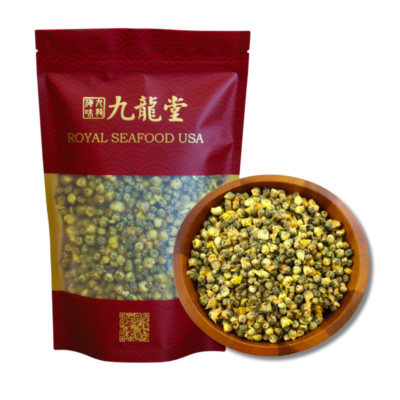 Premium Hangzhou Dried Baby Chrysanthemum taiju juhua 8oz 杭州胎菊 清热解毒 菊花茶