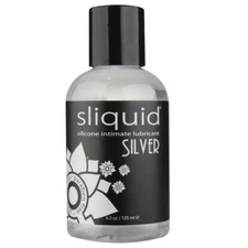 Sliquid Naturals Silver Silicone Concentrated Intimate Lubricant 4.2oz