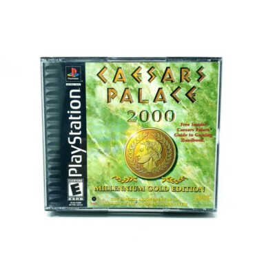 Caesars Palace 2000: Millennium Gold Edition (Sony PlayStation 1 PS1) Complete