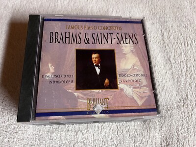 Famous Piano Concertos: Brahms & Saint-Seans | CD g74
