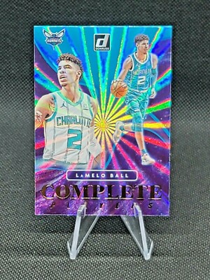 2021-22 Panini Donruss LaMelo Ball #2 Complete Players Holo Teal Laser SP 