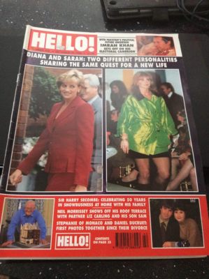 HELLO 429 IMRAN KHAN PRINCESS STEPHANIE CAROLINE NEIL MORRISSEY HARRY SECOMBE