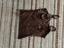 Ruby Ribbon Shear NWOT Brown Size 44, from a smoke free home