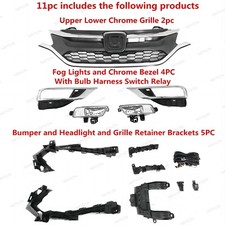 For CR-V CRV 2015-16 Grilles/Fog Lights/Grill...