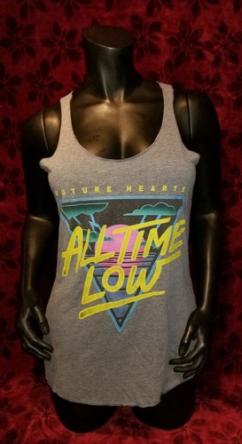 Medium All Time Low Future Hearts Tank Top Pop Punk Emo Ebay
