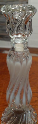 Vintage | Avon | Opalique | Perfume Bottle | Glass Candlestick Holders - Picture 5 of 8
