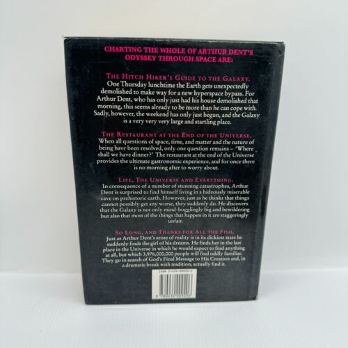 Hitchikers Guide to the Galaxy Complete Series Books Douglas Adams HC/DJ - Picture 3 of 19