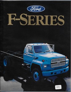 Details About Vintage Ford Truck Sales Brochure 1985 F Series Truck New Old Stock