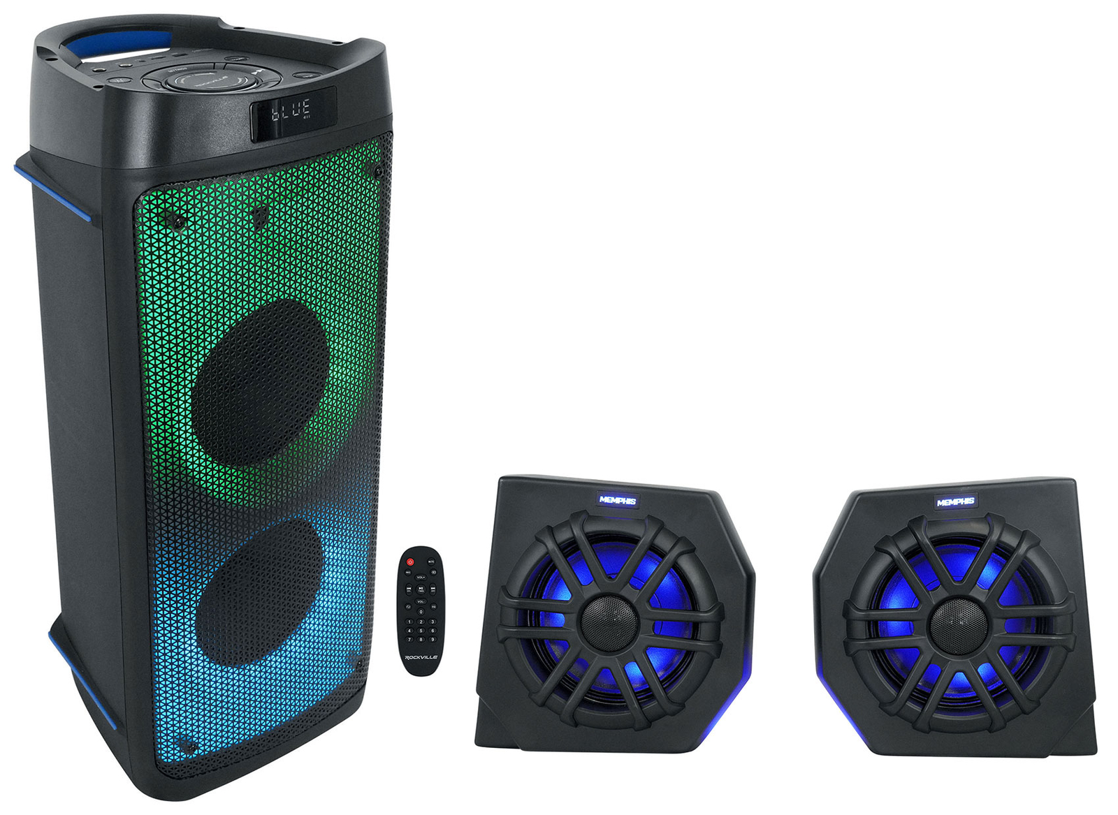 2 Колонки Memphis CANAMDEF65FE мощностью 75 Вт для 2018 года Can Am Defender Колонка для вечеринок