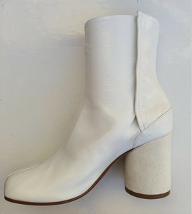 margiela white boots